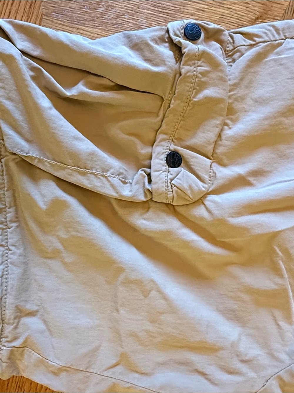 Men's Tan Timberland Five Pocket Convertible Cargo Pants to Shorts - Picture 16 of 16